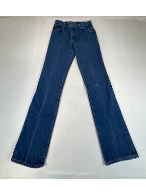 Lee Men's Jeans Size 31X34 Blue Denim Straight Leg Casual Pants Vintage Style